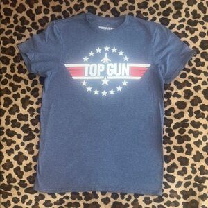 Men’s Top Gun movie T-shirt blue men’s size small